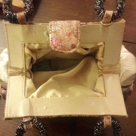 BOHO BEADED BAG NWOT - Picture 4 of 5